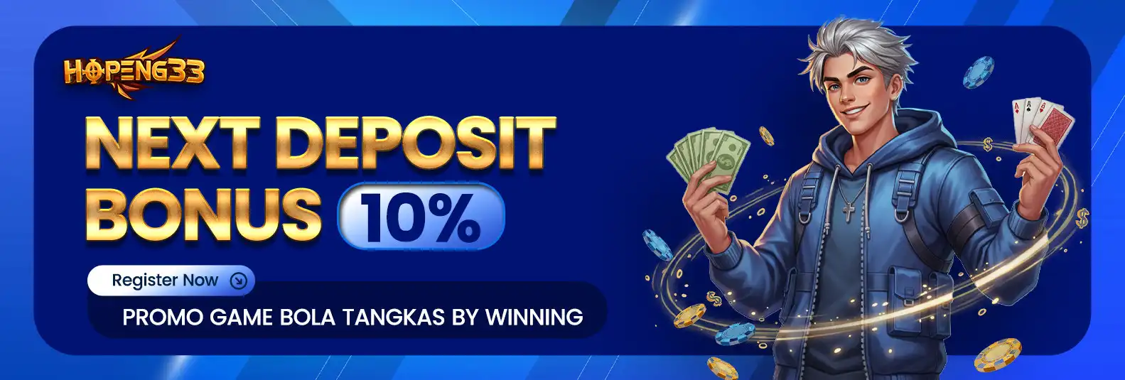 BONUS DEPOSIT 10% BOLATANGKAS BY WINNING